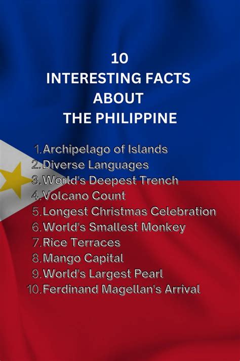 interesting philippines facts|63 Interesting Philippines Facts .